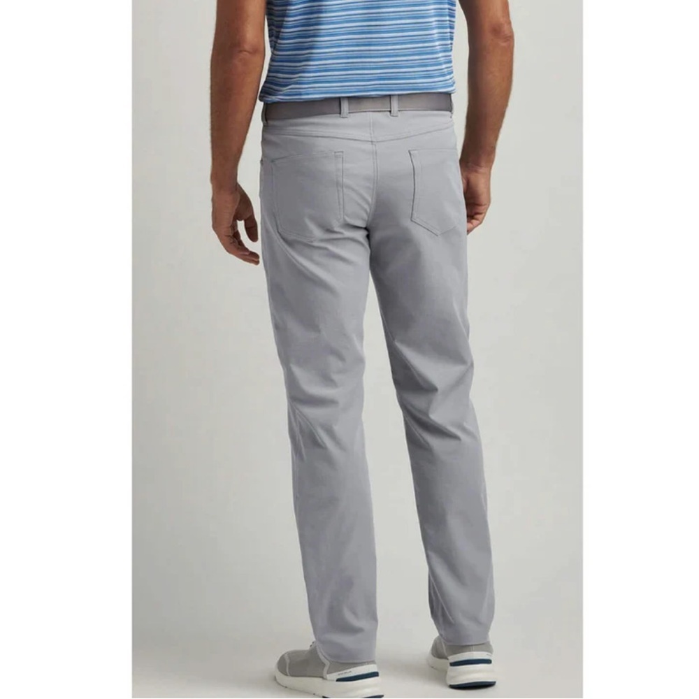 Peter Millar Men’s Gray 5 Pocket Pants – 36x32
